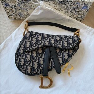 Christian Dior Mini Saddle Bag